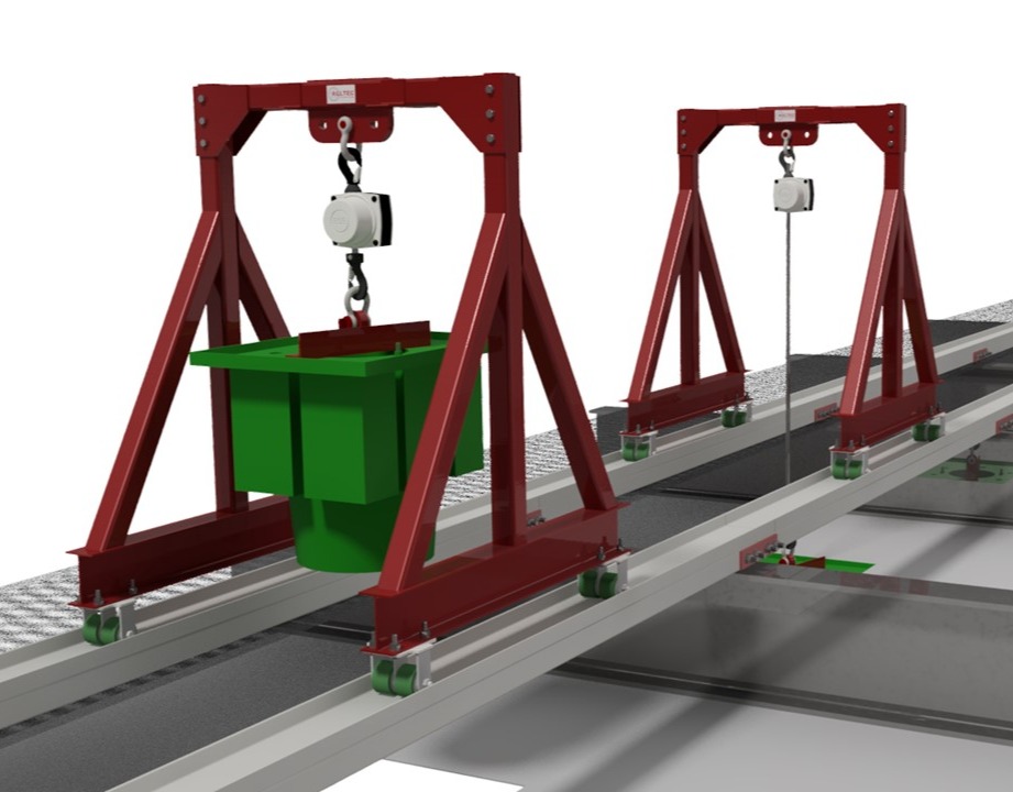 gantry-on-rollers-system
